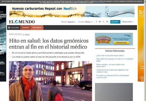 Los datos gen�micos entran al fin en el historial m�dico | Innovadores | EL MUNDO